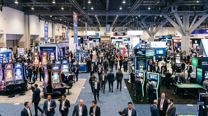 Global Gaming Expo (G2E) 2027 exhibition floor