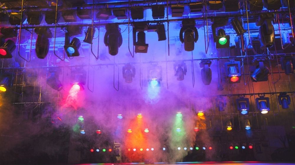 Stage lights on console smoke | live design international 2021 | featured